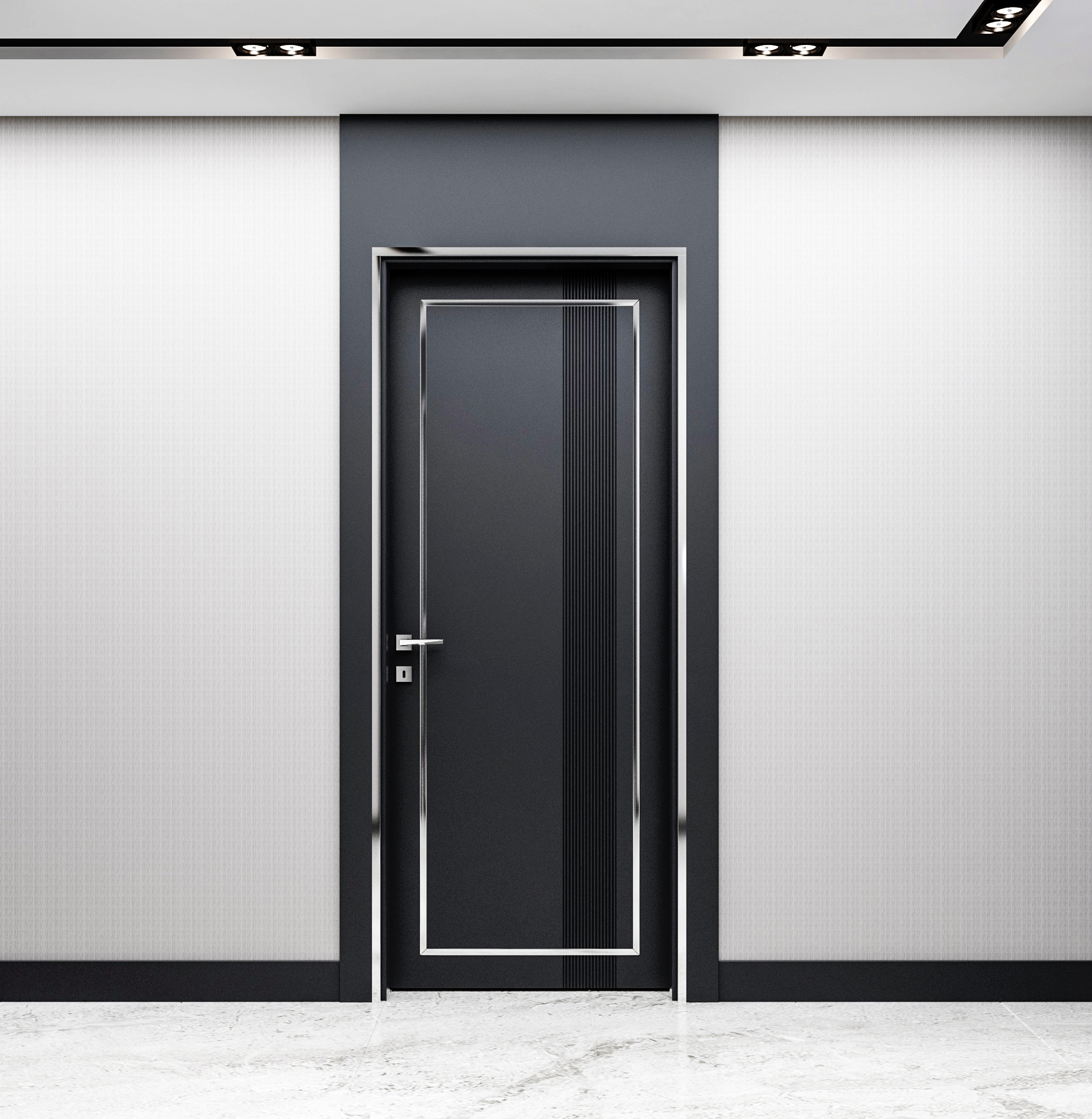 BY-6001 Porte intérieure Laqué